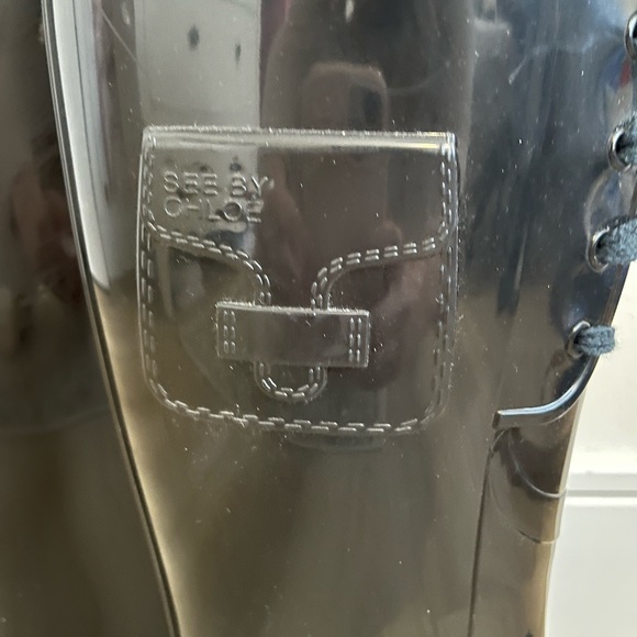 See by Chloe rain boots - Picture 2 of 3